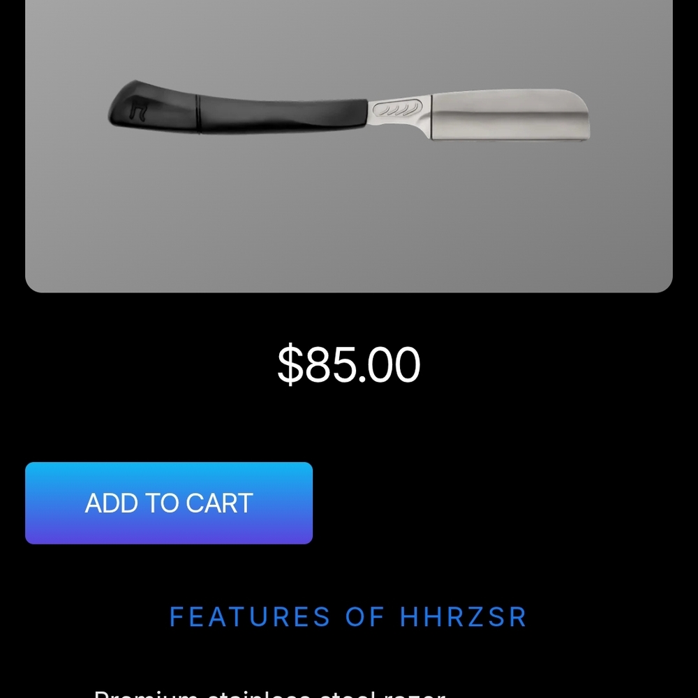 Hattori Hanzo Pro Stylist Razor